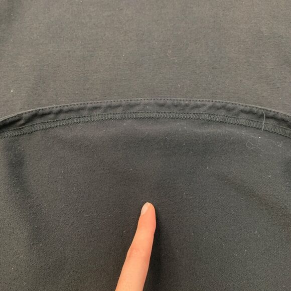 BYLT Shirt Men L Large Black Drop Cut Short Sleeve Crew Neck Muscle Athletic Fit - Picture 10 of 12